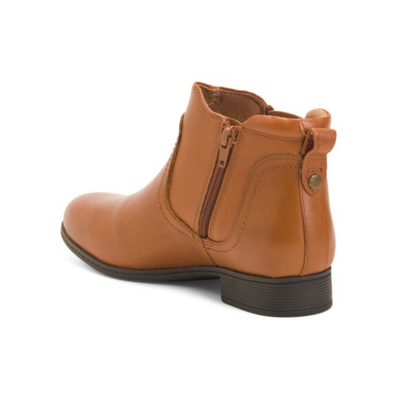 COBB HILL ROCKPORT Black Leather Crosbie Panel Comfort Boots - Picture 2 of 2